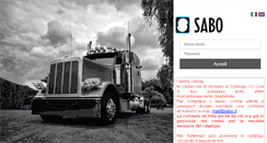 Desktop Screenshot of catalogo.sabo.it